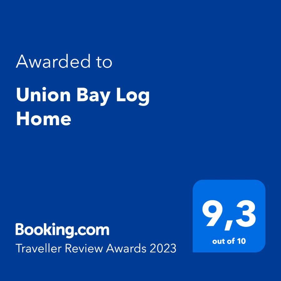 Union Bay Log Home エクステリア 写真